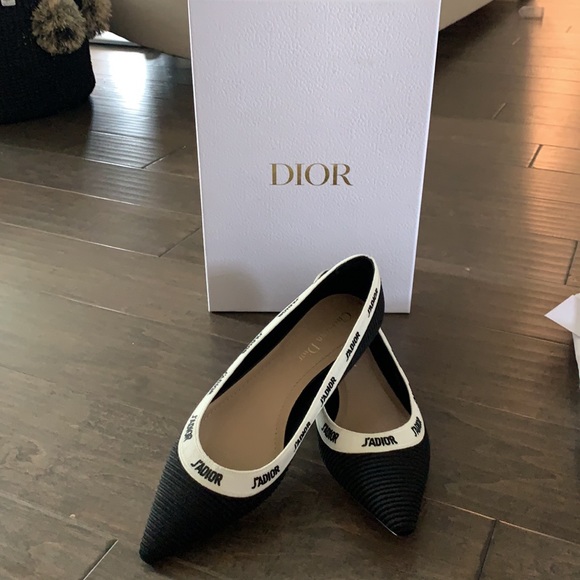 Christian Dior J’ADIOR Ballet Flats 38 - Picture 2 of 6